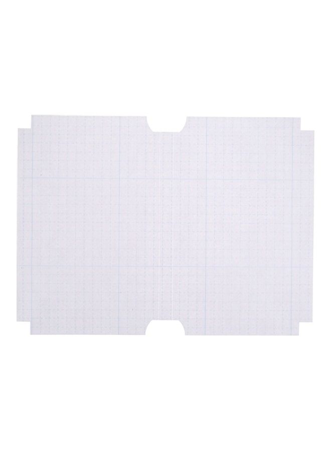 Generic - 10-Piece Precut Plastic Book Cover Transparent - Image 1
