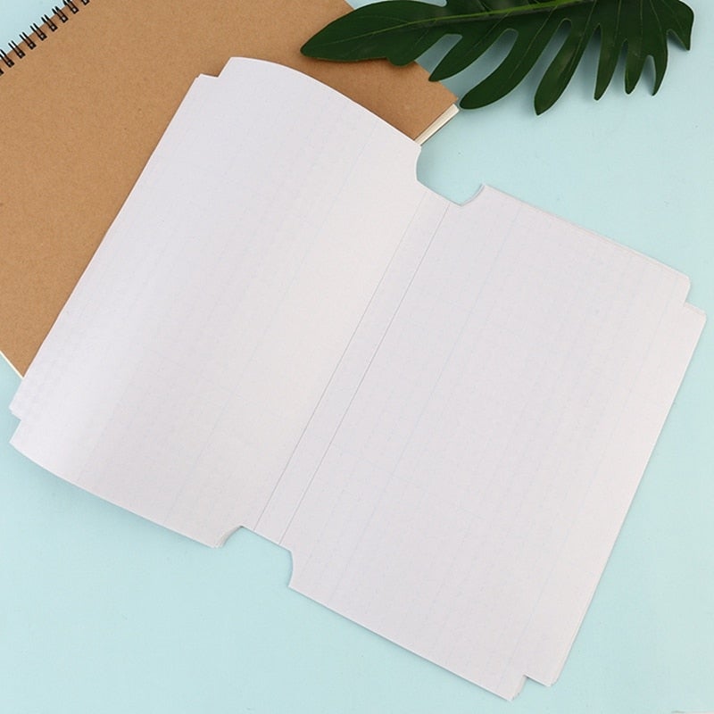 Generic - 10-Piece Precut Plastic Book Cover Transparent - Image 1