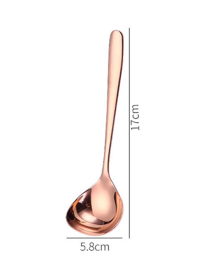 Stainless Steel Soup Spoon blue  - Image 5