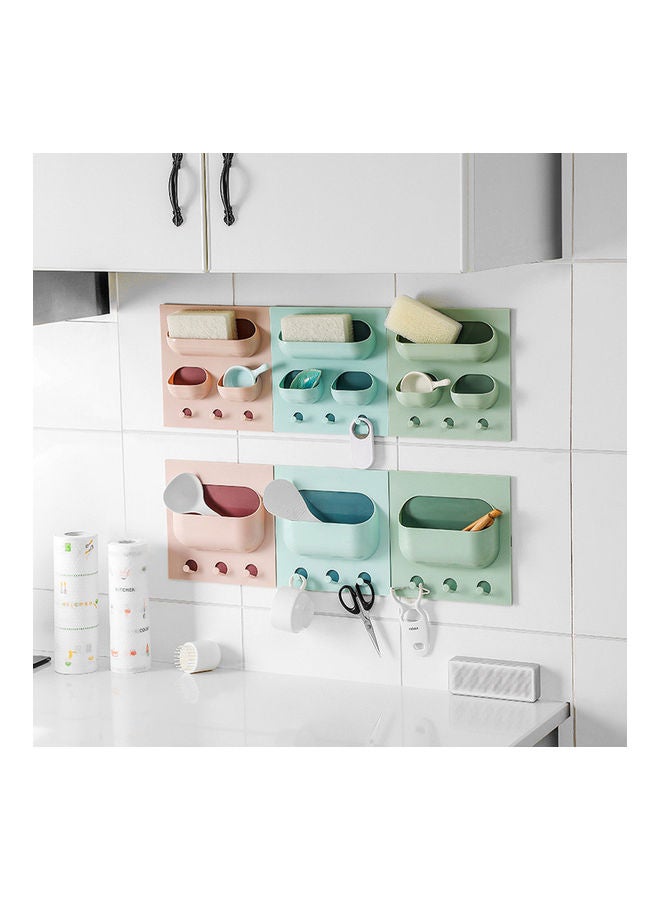 Self Adhesive Bathroom Storage Rack yellow - Image 3