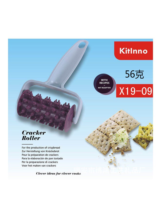 Cookie Mould Cutter Wheel Grey/Purple - Image 1
