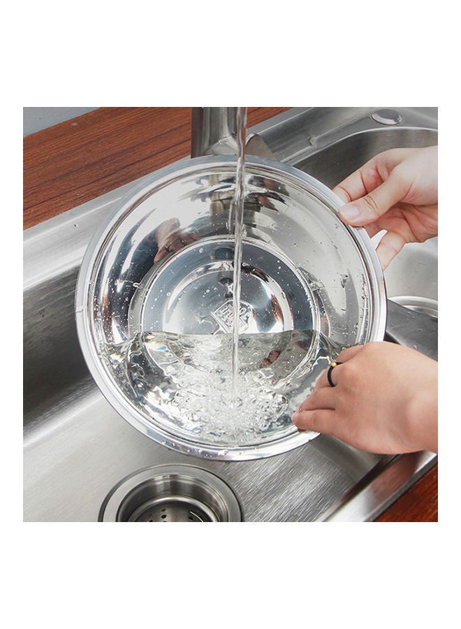 مصفاة حوض سميكة ووعاء للخلط وغسيل للفاكهة مقاس 28 سم ألوان متعددة 378جرام - Image 5