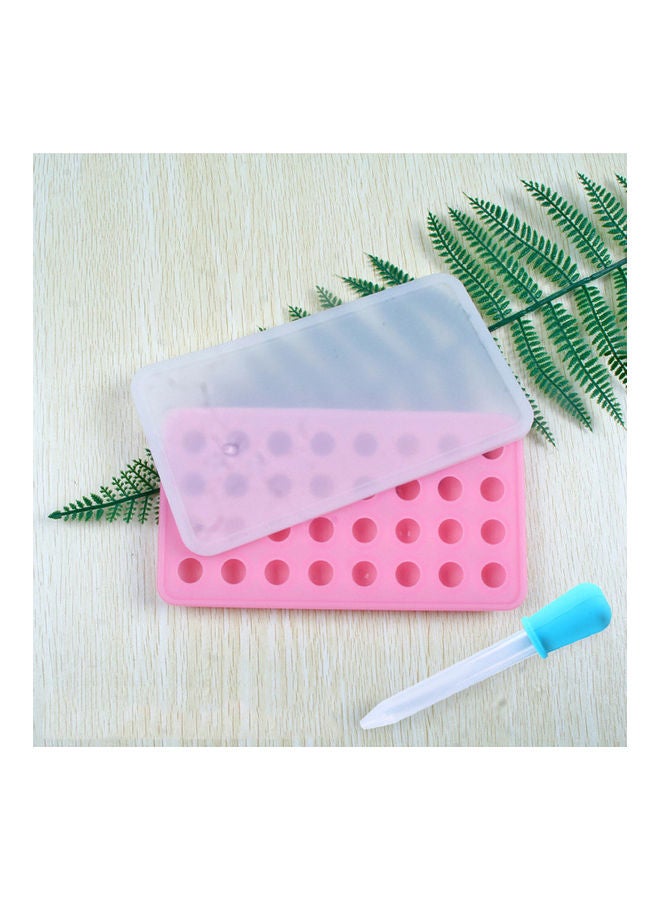18 Grids Ice Cream Mold Pink/Blue/Clear - Image 1