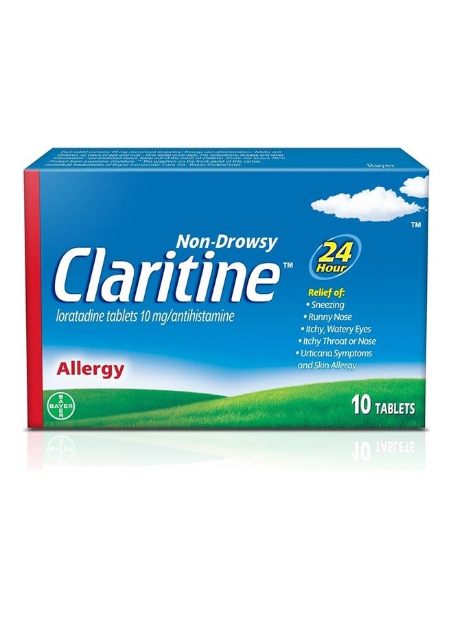 Claritine 10 mg Tablets