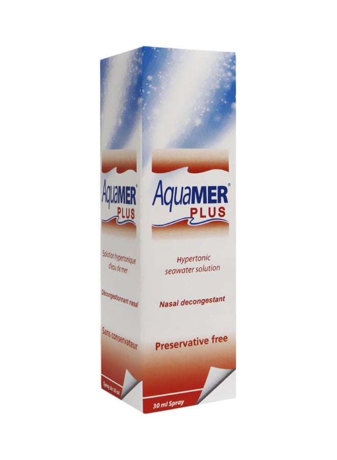 بخاخ أنف بمحلول مرتفع التركيز من أكوامير بلس سعة 30 مل