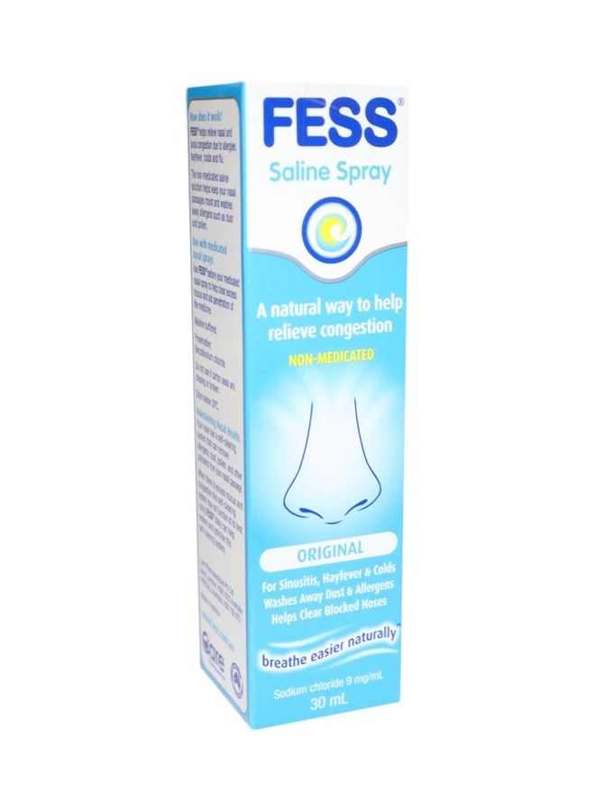 Generic Fess Original Saline Nasal Spray 30 mL 