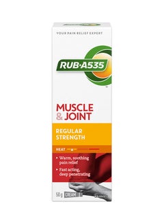Rub A535 Regular Strength Heating Antiphlogistine Cream 100G
