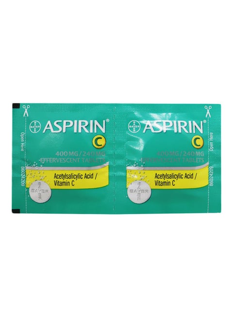Aspirin C Effervescent Tablet 10's