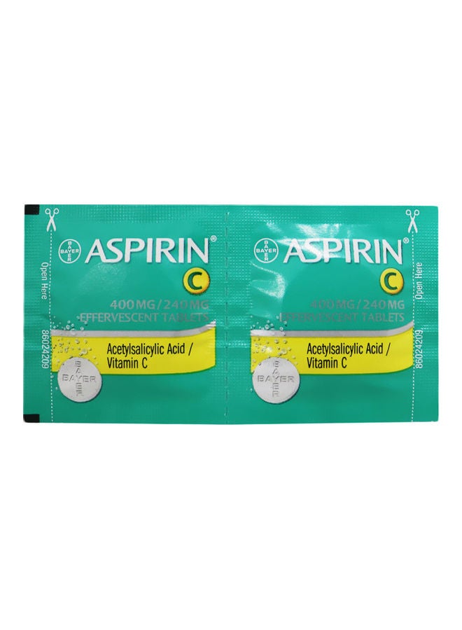 Aspirin C Effervescent Tablet 10's