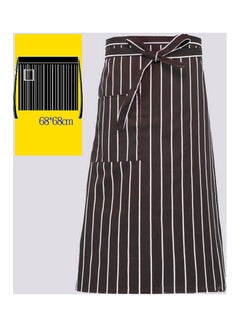 Kitchen Antifouling Chef Apron black 68x68cm