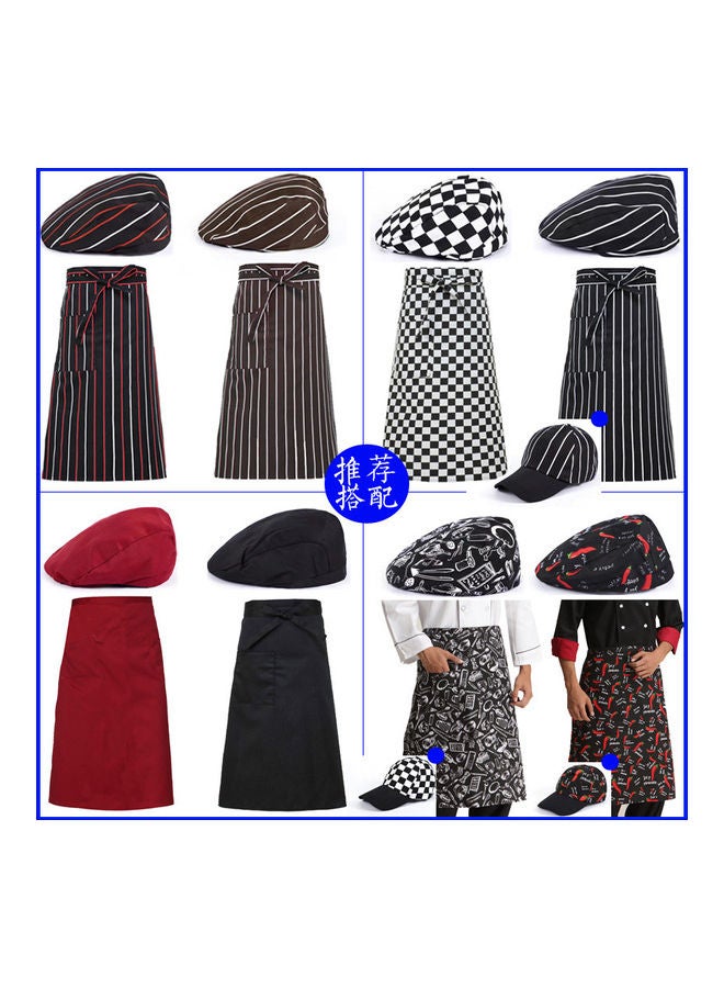 Generic - Kitchen Antifouling Chef Apron black 68x68cm - Image 1