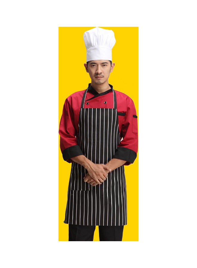 مريلة مطبخ للطهاة مضادة للحشرات أسود One Size - Image 1
