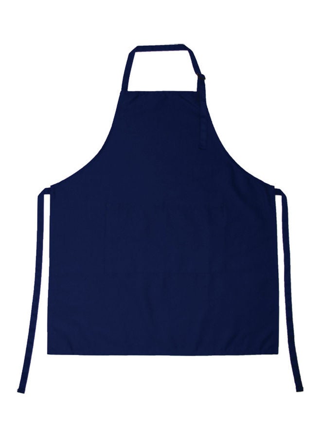 Adjustable Kitchen Apron navy 78x68cm  - Image 1