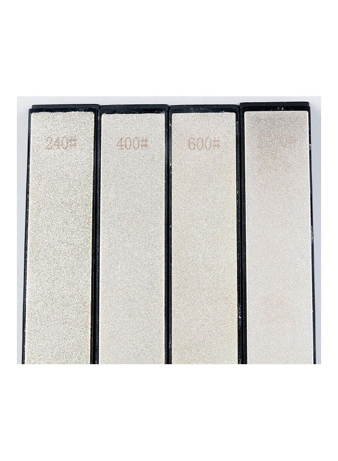 أداة شحذ للمطبخ أسود/ فضي 16.2x2.3سم - Image 2