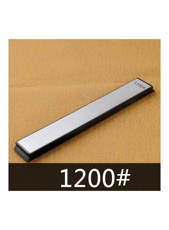 أداة شحذ للمطبخ أسود/ فضي 16.2x2.3سم - Image 4