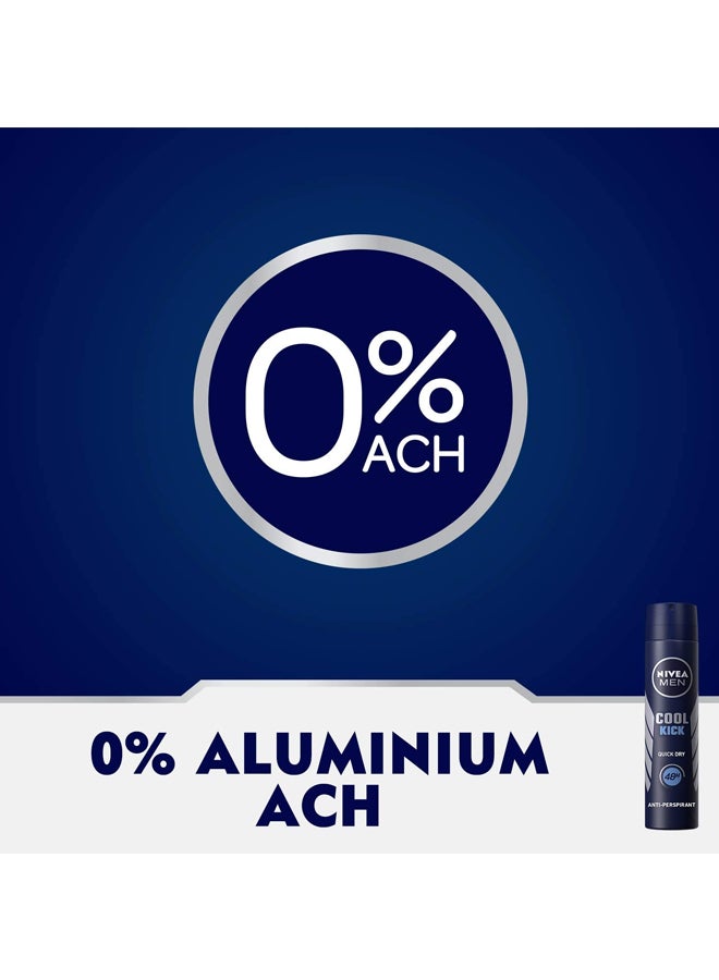 Nivea Cool Kick Anti-Perspirant Deodorant 200ml - Image 2