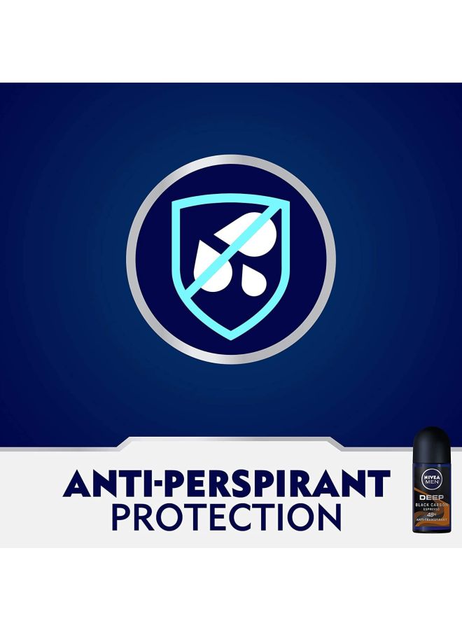 نيفيا مضاد للعرق ديب إسبرسو بالكربون الأسود ببكرة دوارة 50ملليلتر - Image 5