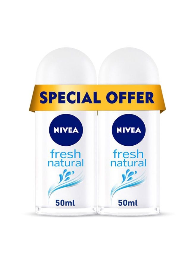 نيفيا مجموعة مزيل عرق برائحة منعشة وطبيعية مكونة من عبوتين 100ملليلتر - Image 5
