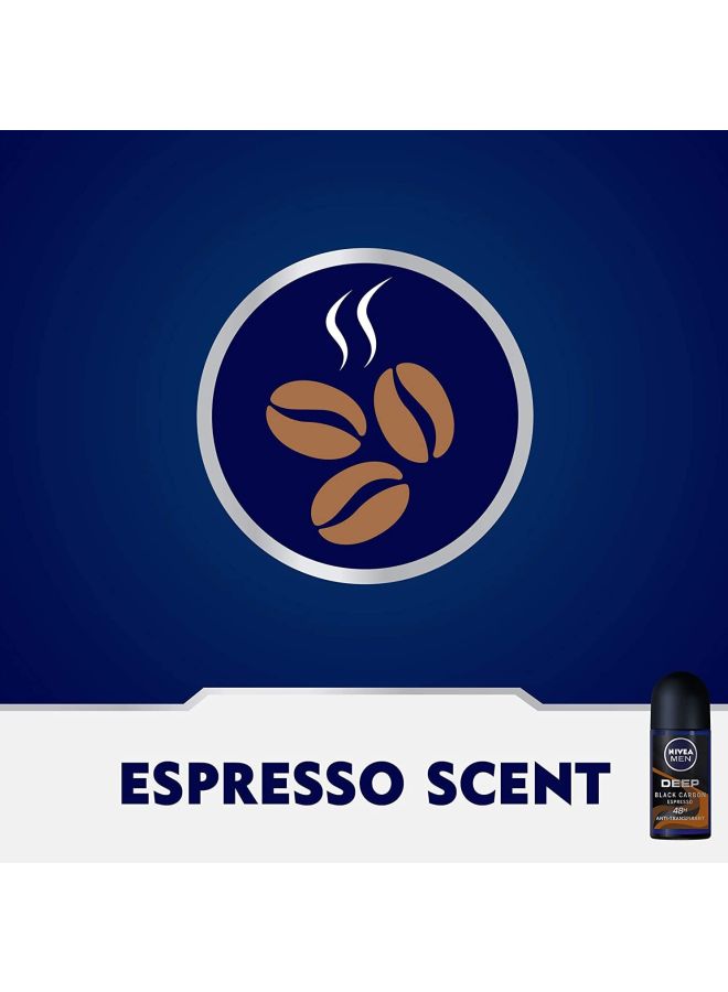 Deep Black Carbon Espresso Antiperspirant Roll-On 50ml - v1604585307/N37744971A_3