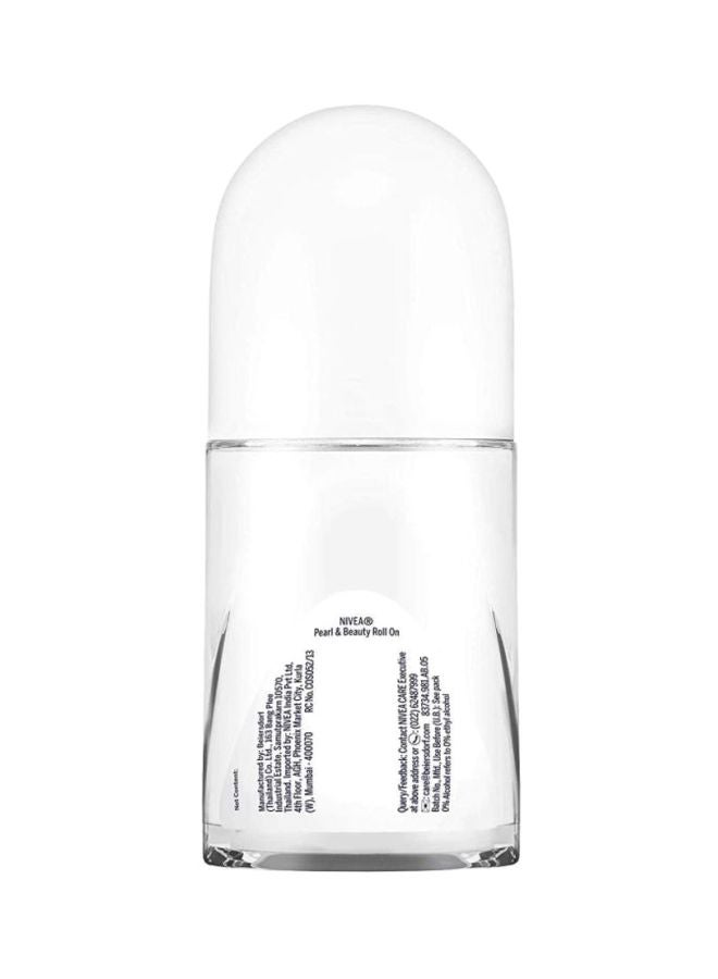 Nivea Pearl And Beauty Deodorant Roll On 50ml - Image 2