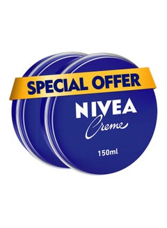 Nivea Pack Of 2 Universal All Purpose Moisturizing Cream Blue 150x2ml  - Image 3