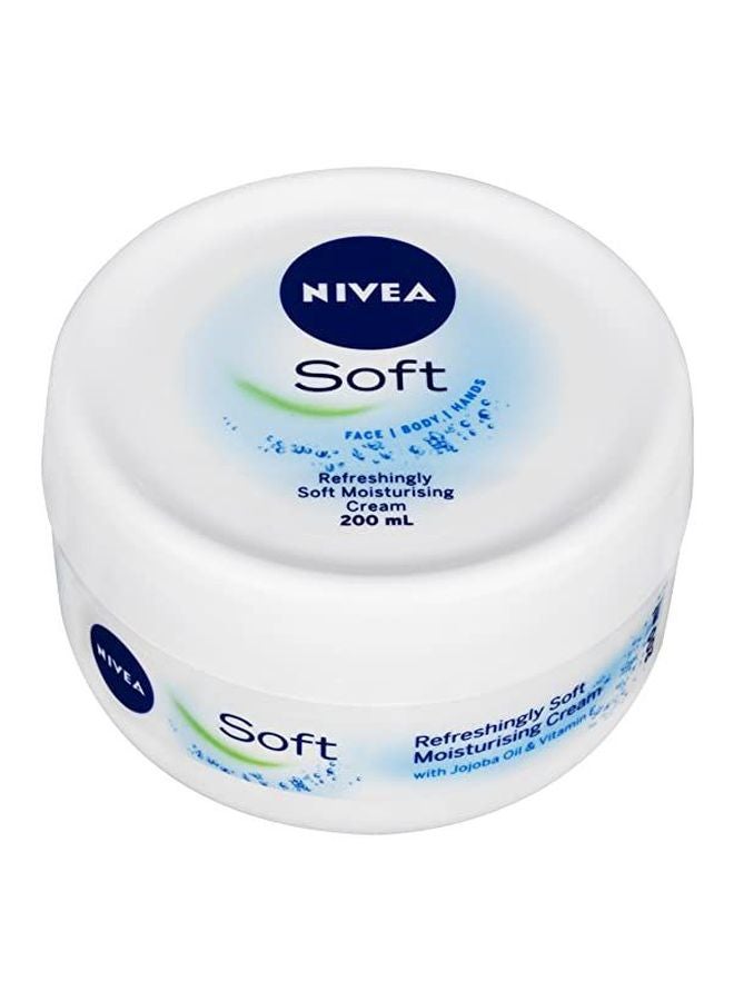 Nivea - Pack Of 3 Soft Moisturizing Cream 600ml - Image 1