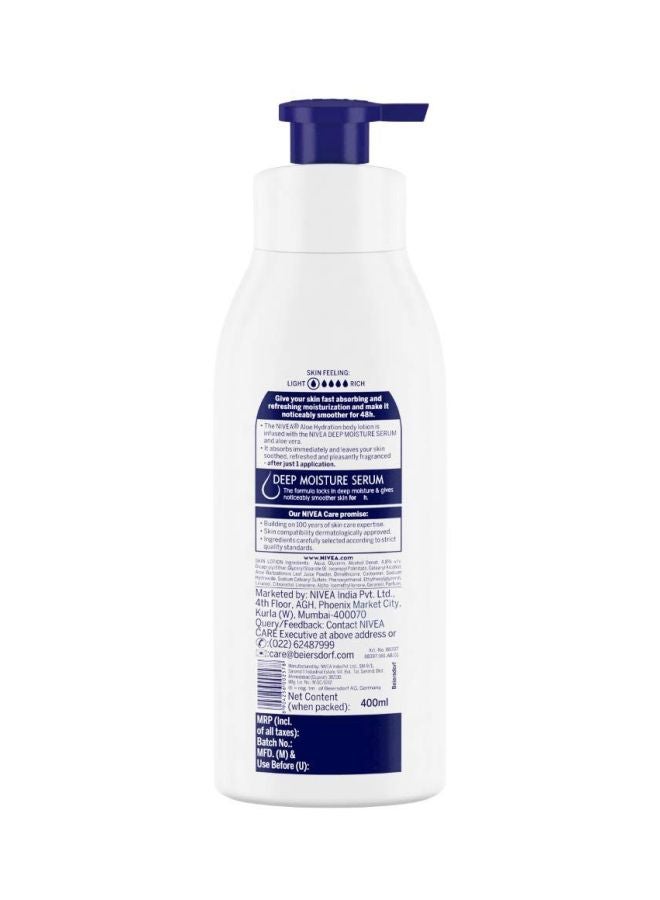 Nivea Aloe Hydration Body Lotion 400ml  - Image 2