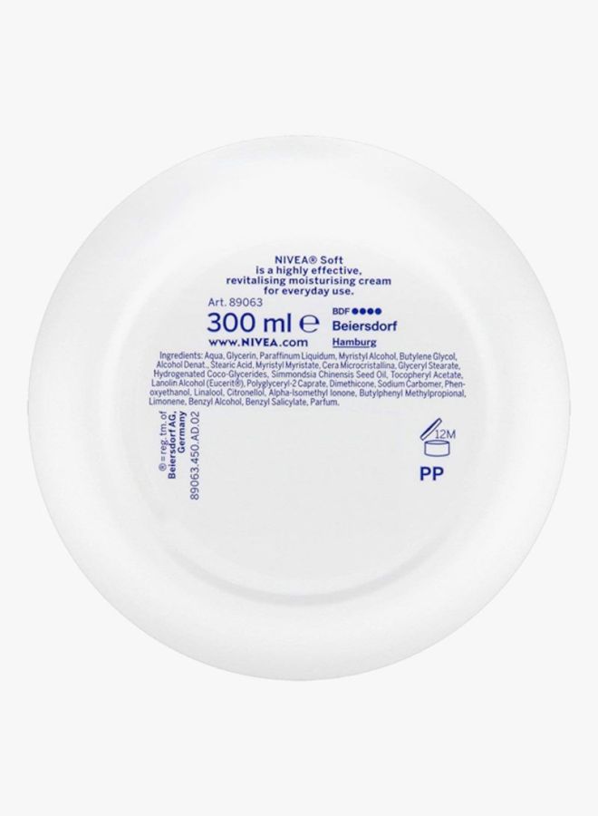 Nivea - Soft Light Moisturising Cream 300ml - Image 1