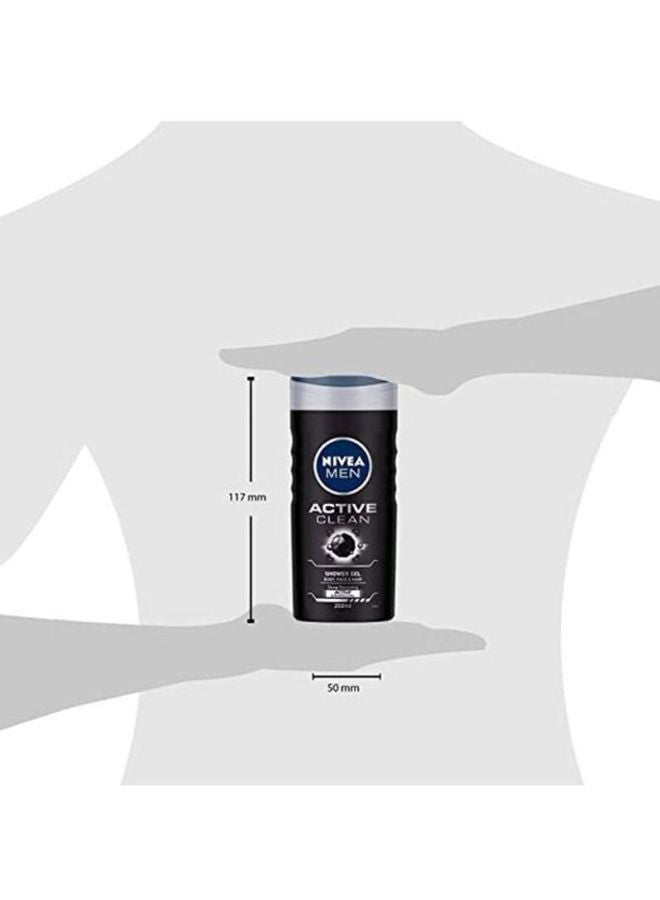Nivea Active Clean Shower Gel 250ml - Image 3