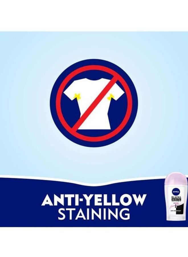 نيفيا مزيل عرق بلاك آند وايت إنفيزابل أصلي 40ملليلتر - Image 4