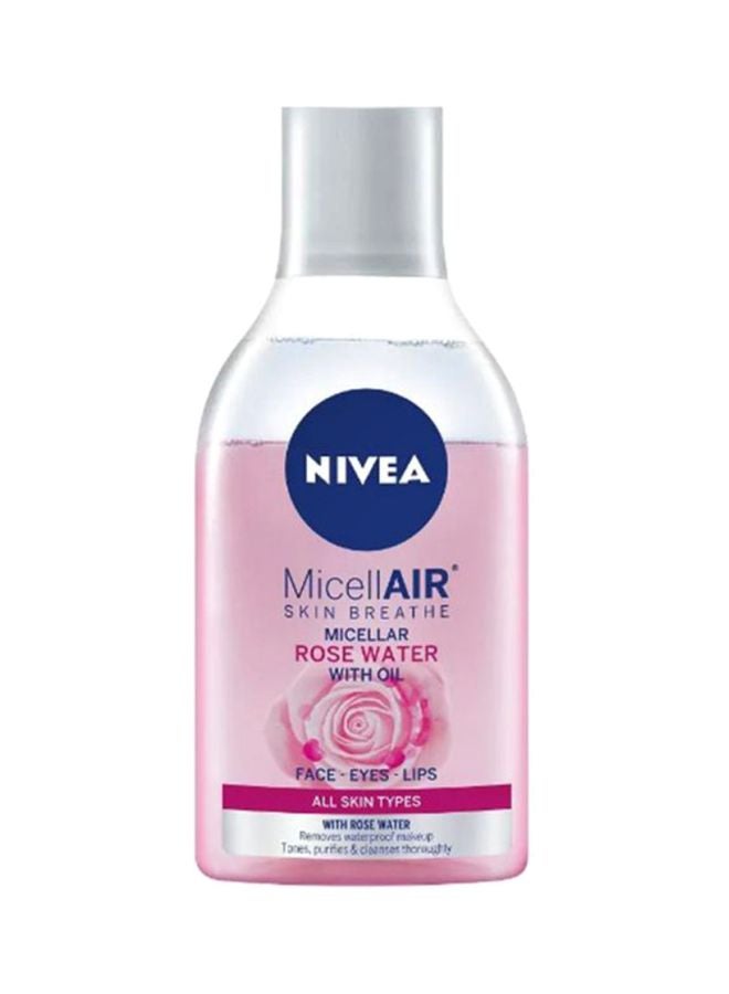 نيفيا ميسيلار غسول وجه بماء الورد 400ملليلتر - Image 1
