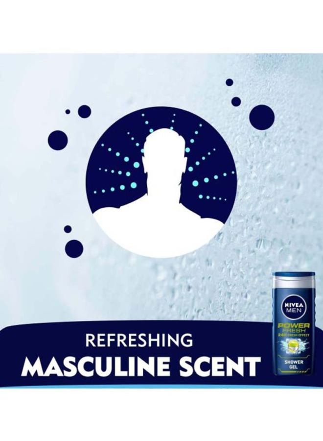 Nivea - Power Fresh Shower Gel 250ml - Image 1