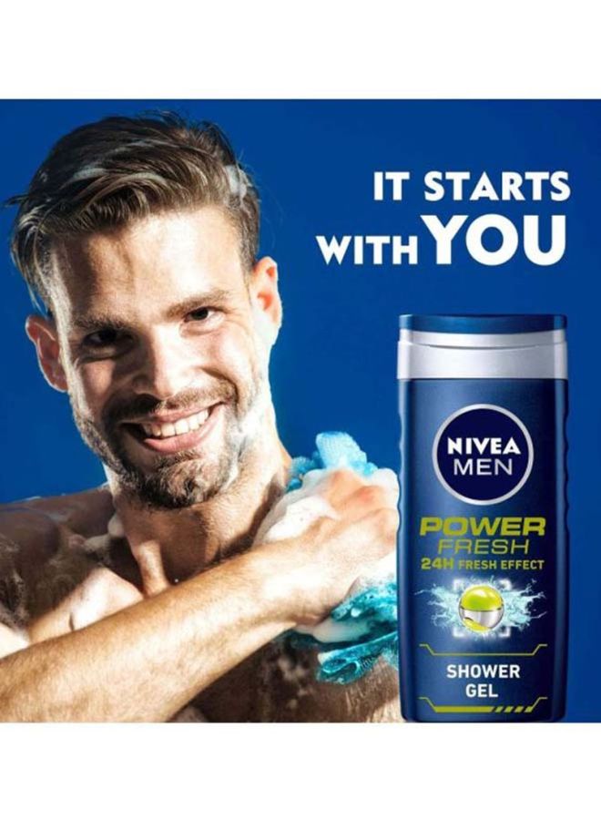 Nivea - Power Fresh Shower Gel 250ml - Image 1
