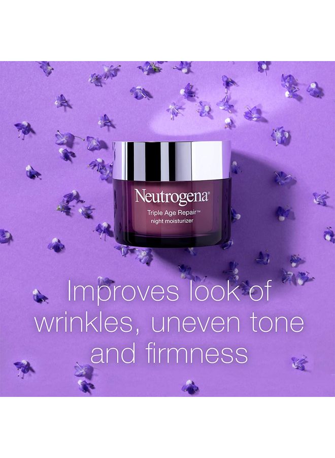Neutrogena Triple Age Repair Night Moisturizer Purple  - Image 2