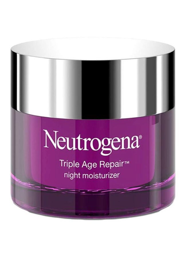 Neutrogena Triple Age Repair Night Moisturizer Purple  - Image 1