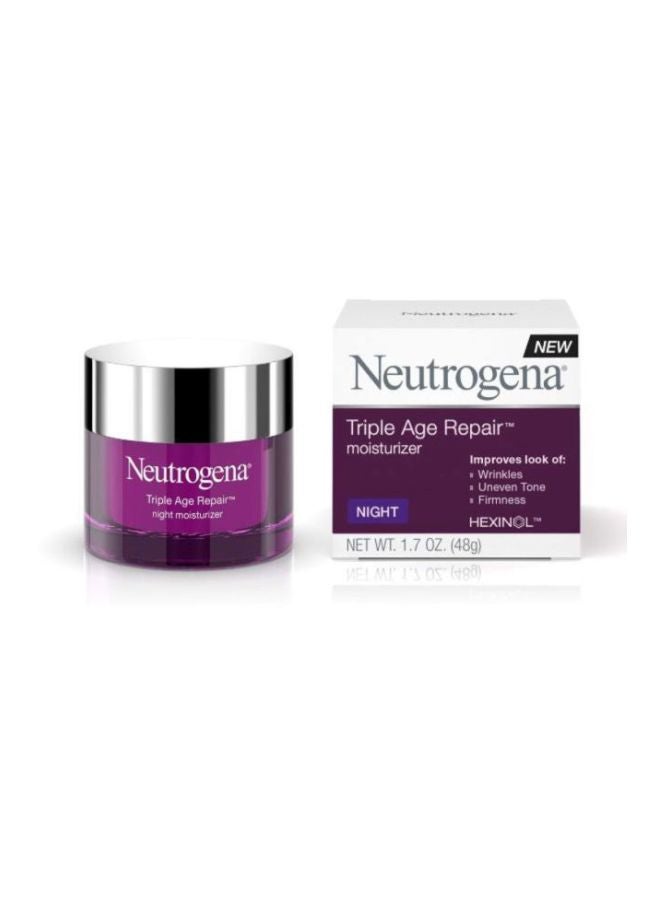Neutrogena Triple Age Repair Night Moisturizer Purple  - Image 4