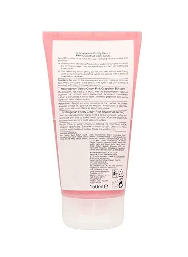 Neutrogena - Visibly Clear Grapefruit Daily Face Scrub 150ml - Image 1