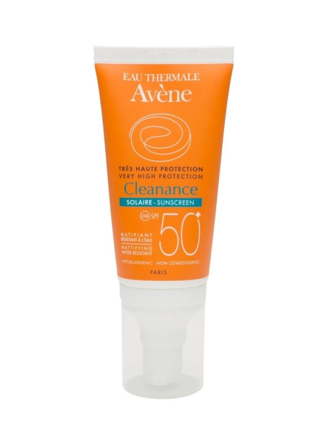 Avene - Cleanance Sunscreen SPF50+ 50ml - Image 1