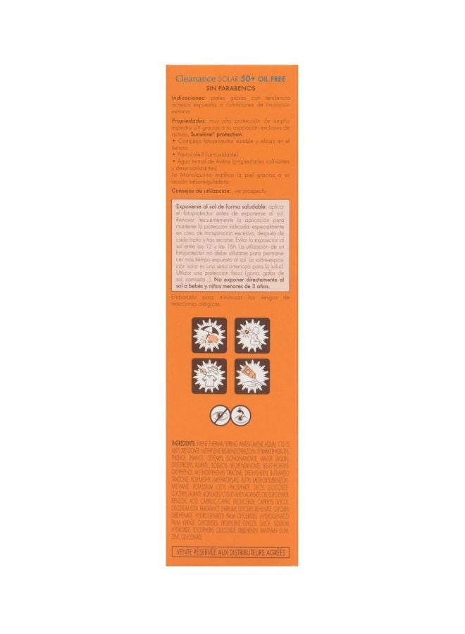 Avene - Cleanance Sunscreen SPF50+ 50ml - Image 1