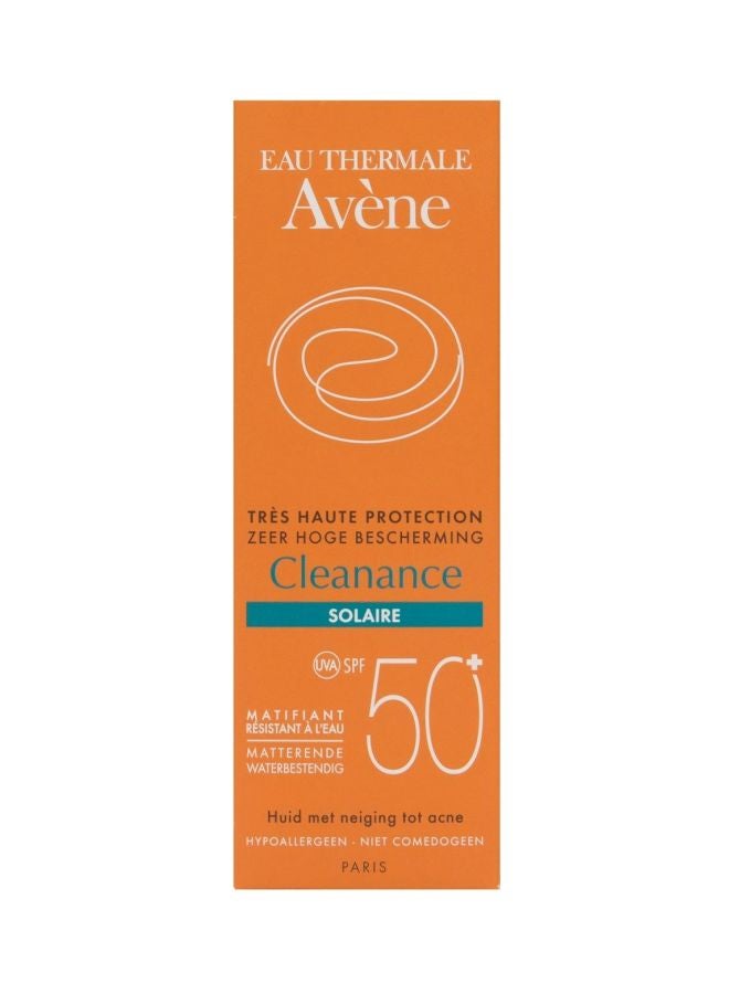 Avene - Cleanance Sunscreen SPF50+ 50ml - Image 1