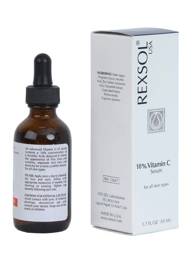 REXSOL Vitamin C-10 Serum 50ml - Image 2