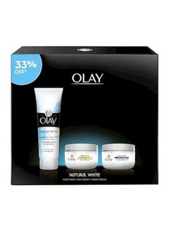Olay Natural White Facial Kit Natural White 50 eachgrams  - Image 2