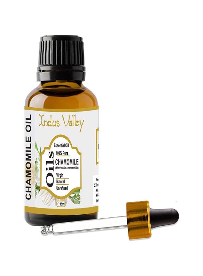 Indus Valley - Chamomile Essential Oil For Hair And Face Care 15ml - Image 1