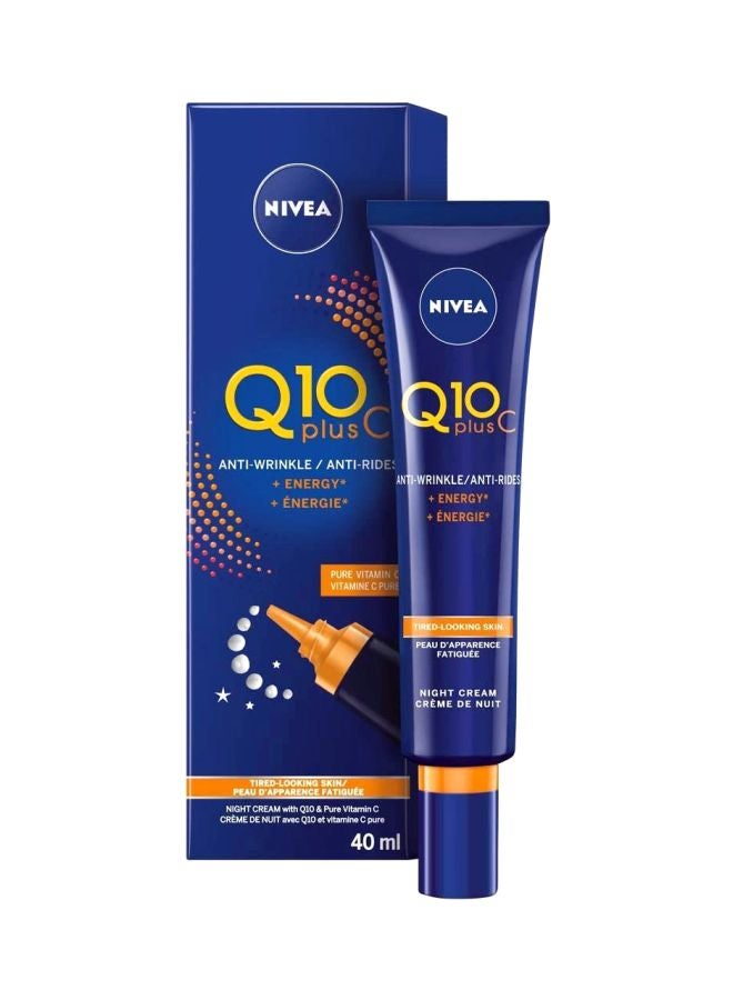 Q10 Plus C Anti-Wrinkle And Energy Night Cream 40ml
