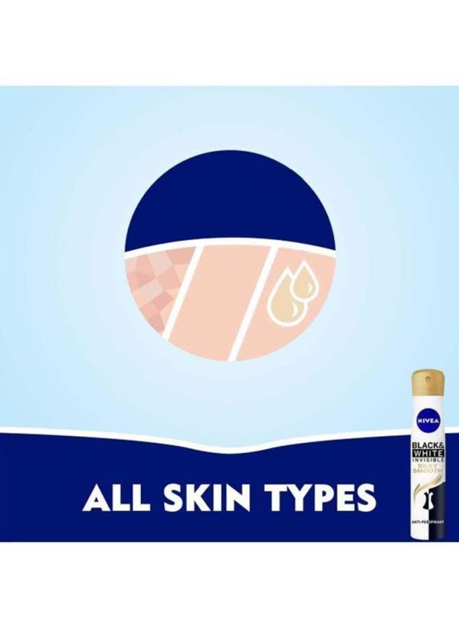 نيفيا بخاخ مزيل عرق ومضاد للتعرق إنڤيزيبل للملابس السوداء والبيضاء، من قطعتين 150ملليلتر - Image 5