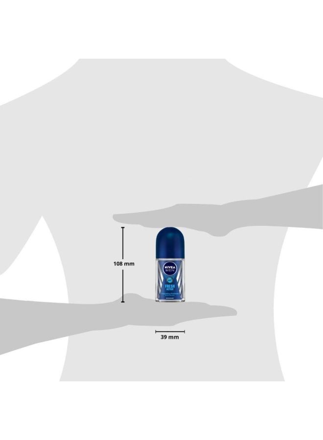 Nivea Fresh Active Anti-Perspirant Deodorant Roll On 50ml - Image 4