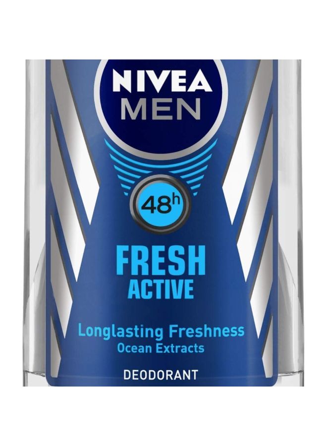Nivea Fresh Active Anti-Perspirant Deodorant Roll On 50ml - Image 5