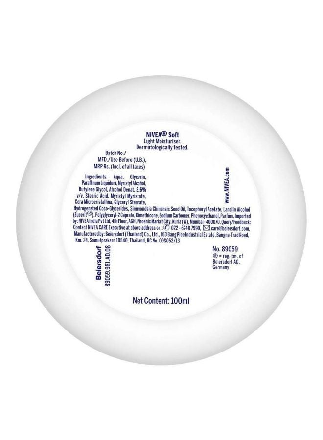 Nivea - Refreshing Soft Moisturizer Cream Multicolour 100ml - Image 1