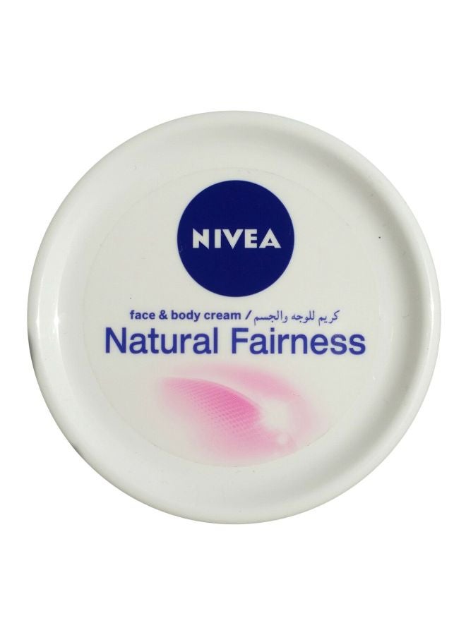 Nivea - Natural Fairness Face And Body Cream 100ml - Image 1