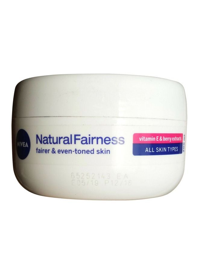 Nivea - Natural Fairness Face And Body Cream 100ml - Image 1